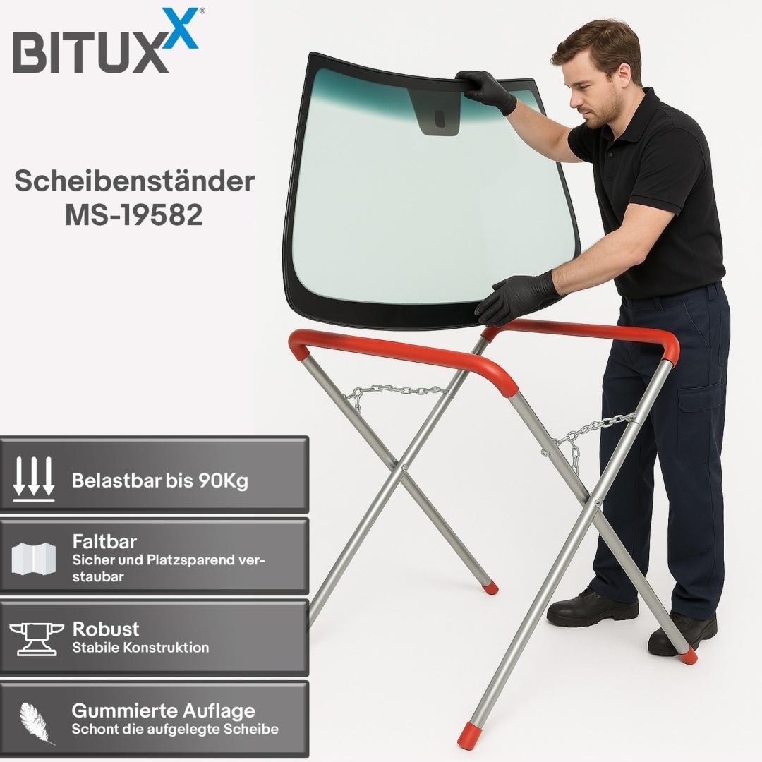 Servisní stojan / podpůrná koza s měkkou podložkou – BITUXX M19582